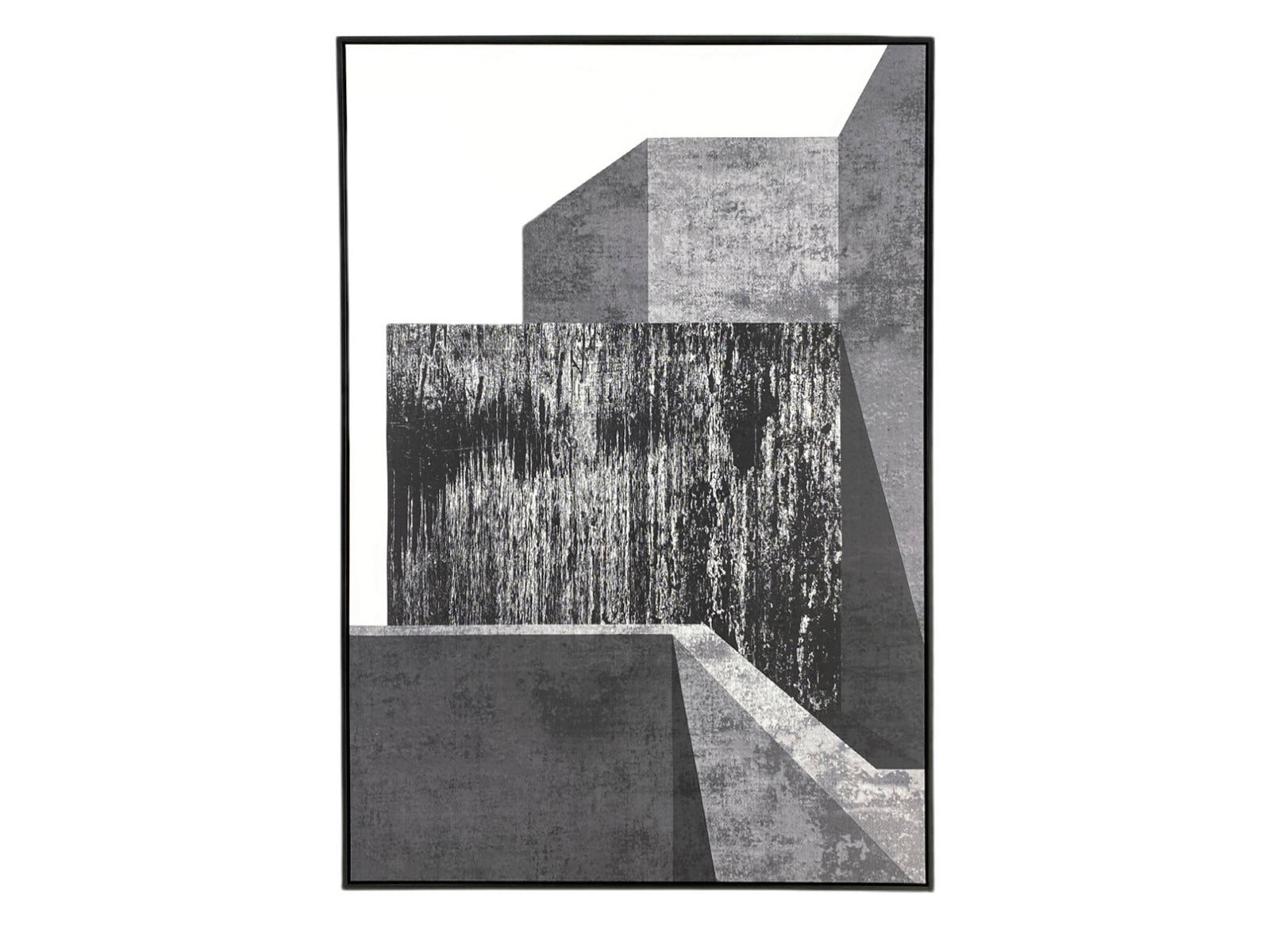 Cuadro Abstracto 82x122cm C/Gris