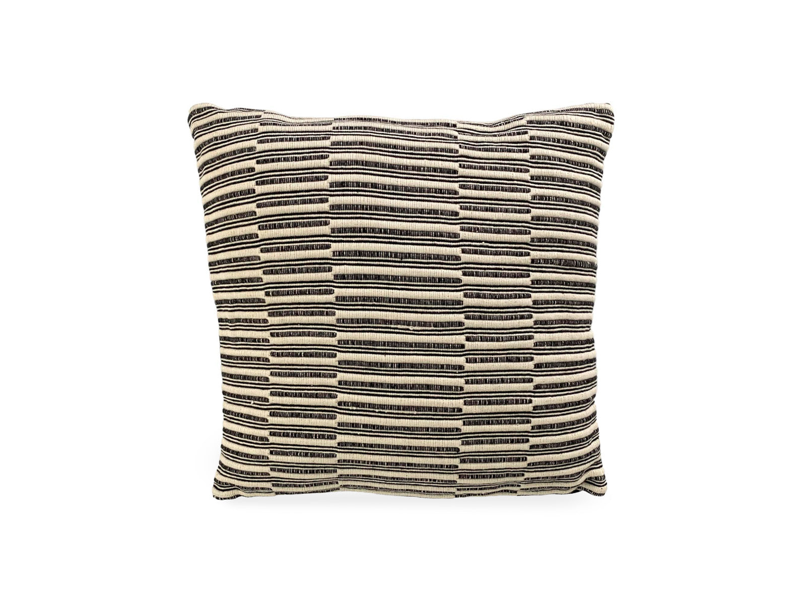 Cojin Algodon 45X45 Cm Siena Café Rayas