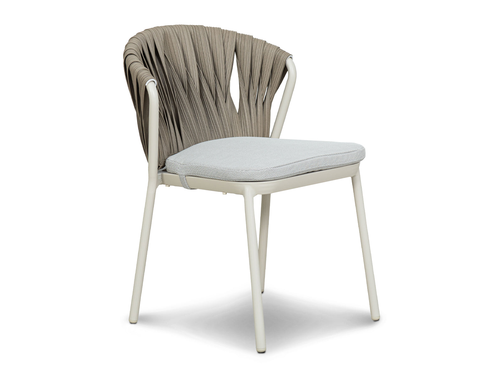 Mesa Comedor Bari Verona + 6 Sillas Ivory Outdoor