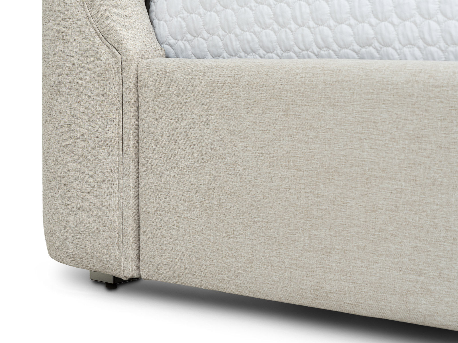 Cama Martini Basso Fog Capitoneada #Color_Tan"T361102"