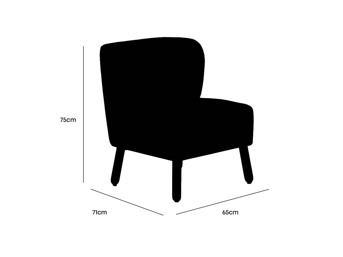 Sillon Collen Honey Wash
