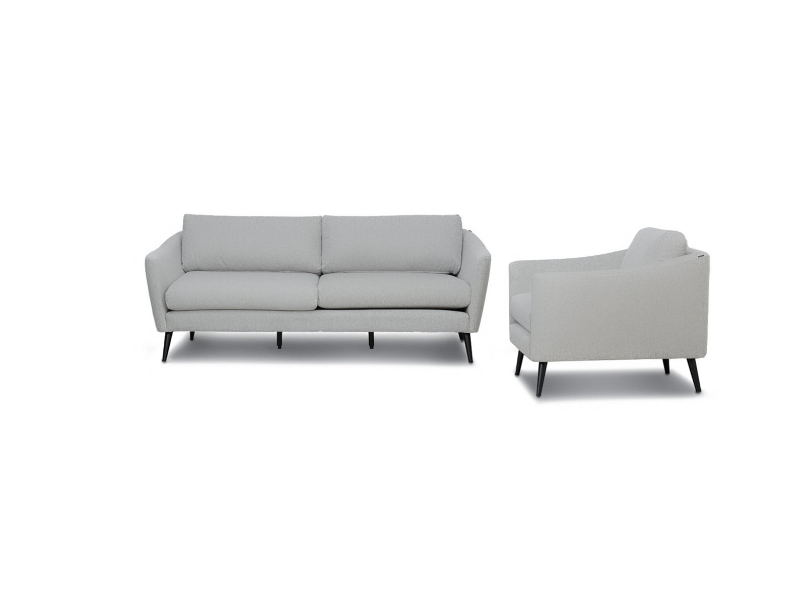 Sala Capri Soft 2P #Color_Silver"T48900"