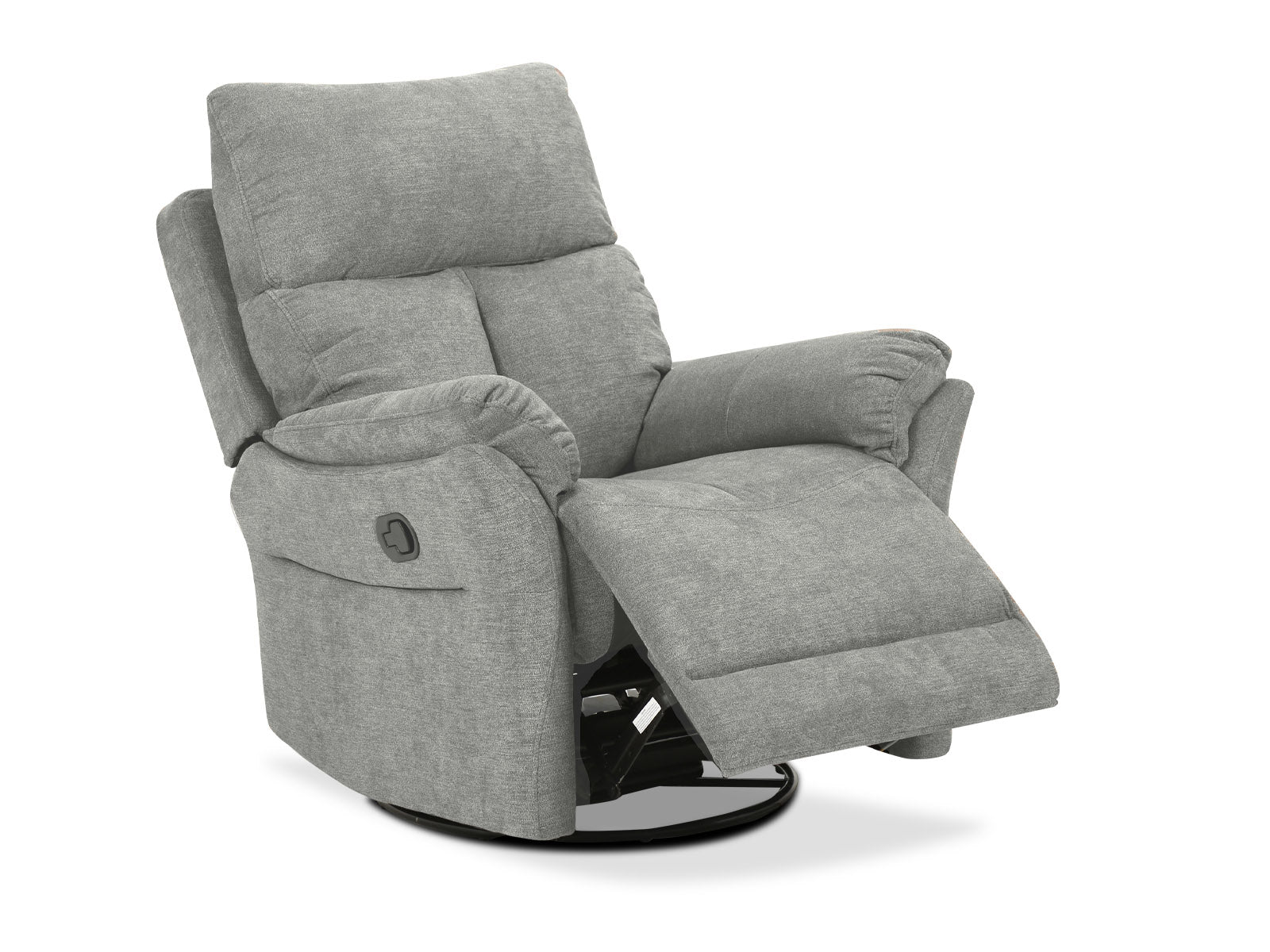 Recliner Santa Maria Glider Swivel #Color_LightGray"3237"
