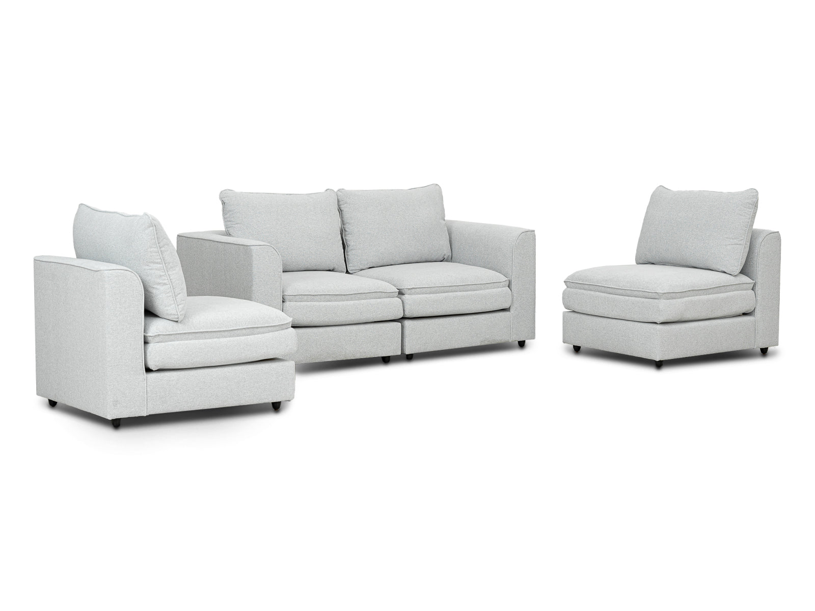 Sala Bombay Suite 4P #Color_Gris"T42904"