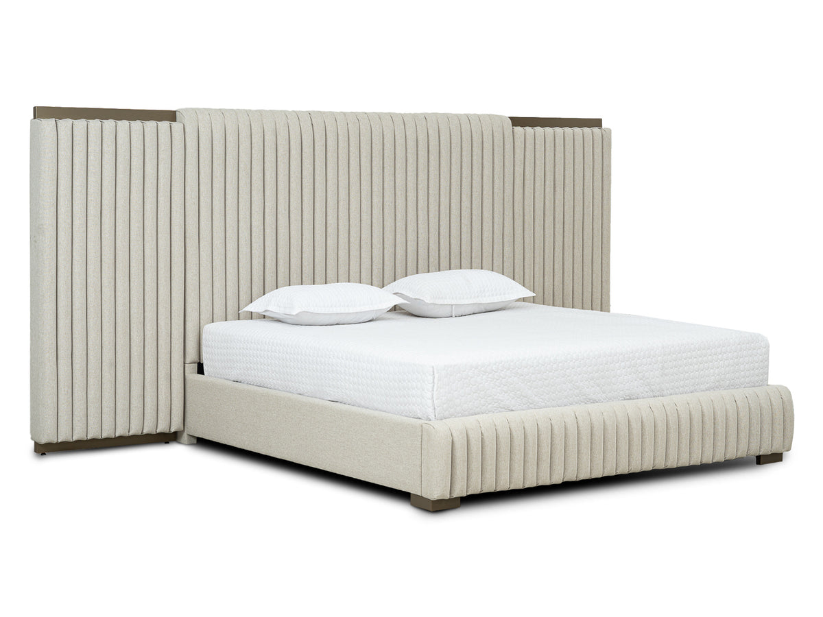 Cama Kioto Paneles Laterales #Color_Beige"T36110"