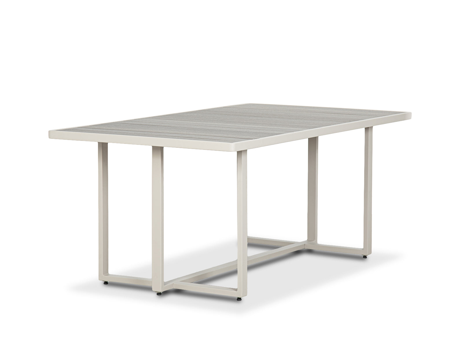 Mesa Comedor Outdoor Alin Rectangular + 6 Sillas