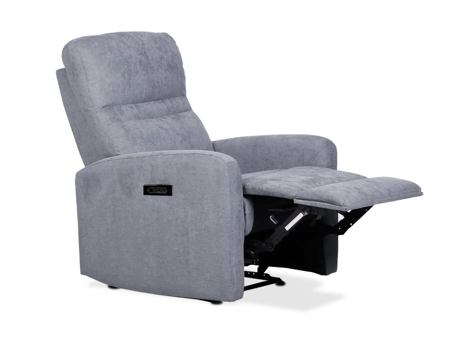 Recliner Texas Power Usb #Color_Grey"ELISHX"