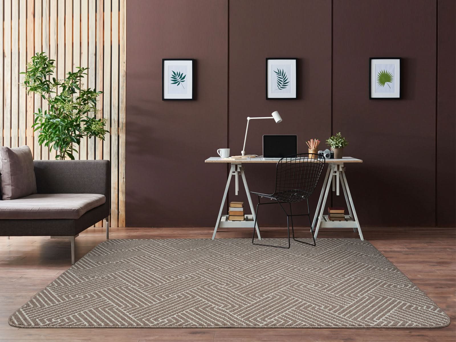 Alfombra Polipropileno Burma Cafe