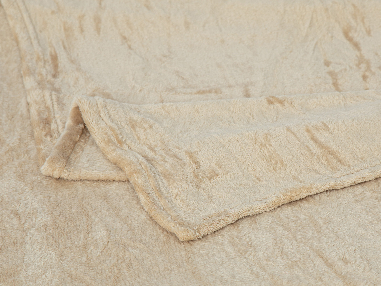 Cobija Glam Microfleece Queen #Color_SandyBrown