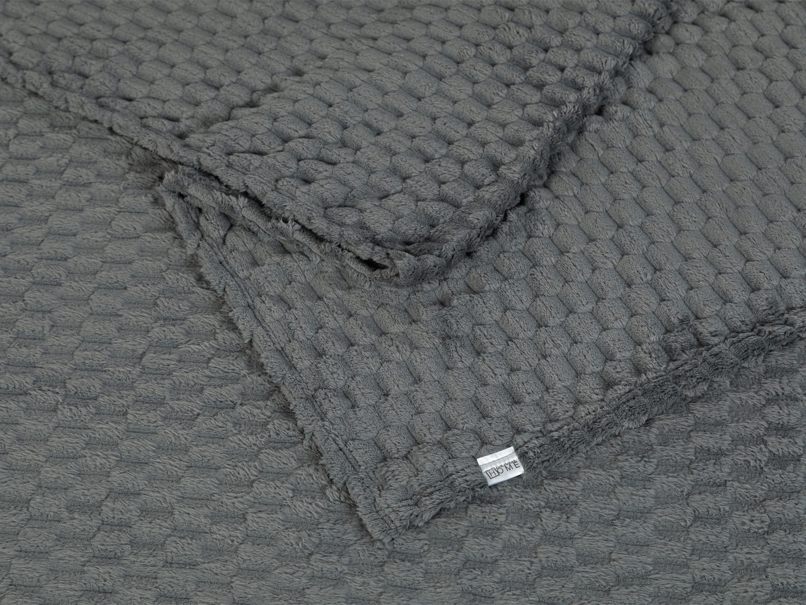 Cobija Glam Microfleece Queen #Color_Squared LightGrey