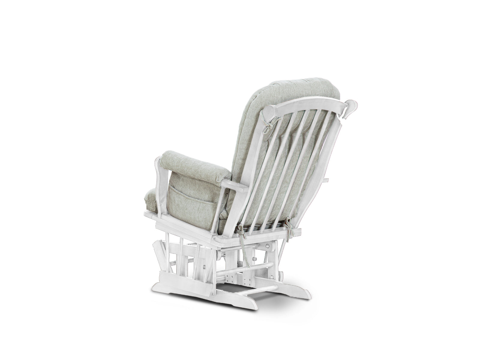 Mecedora Princess + Ottoman Blanco