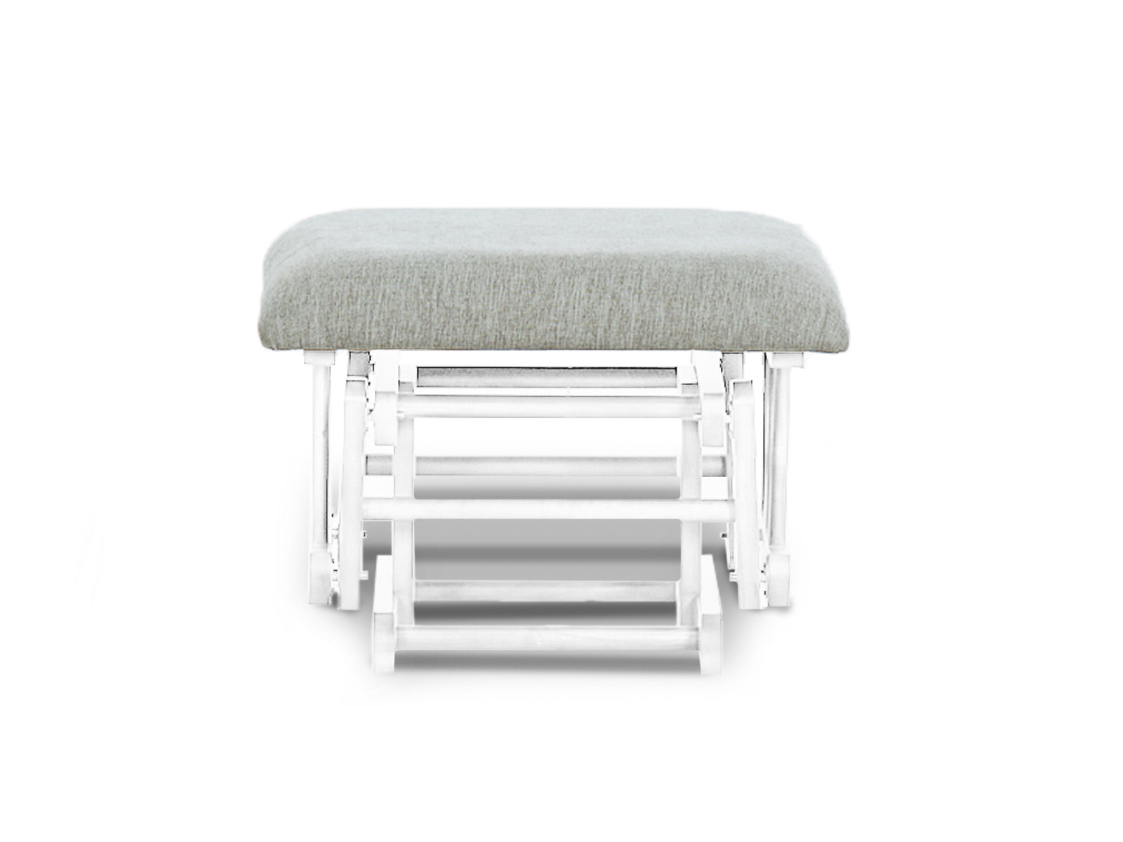 Mecedora Princess + Ottoman Blanco