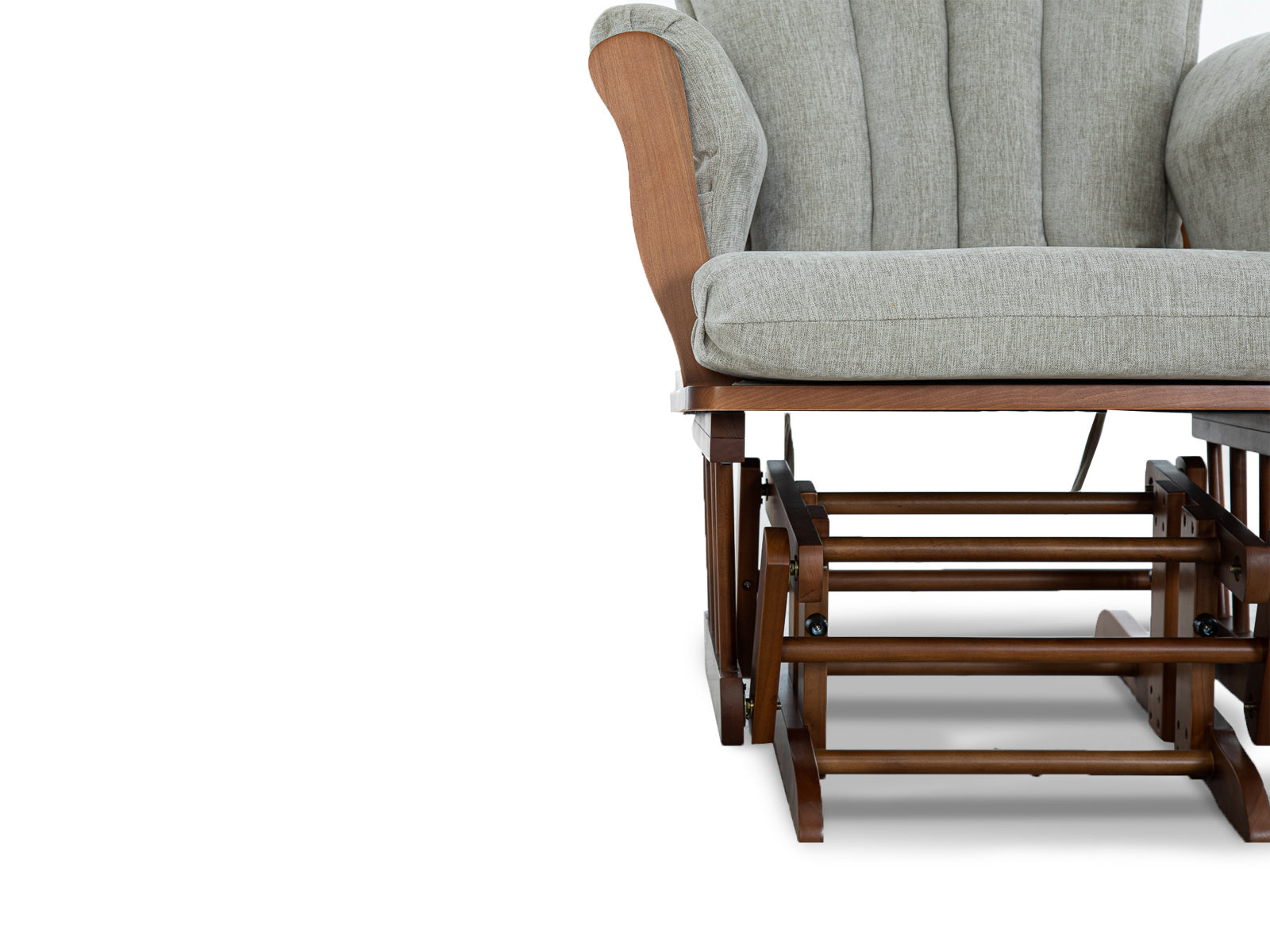 Mecedora Princess + Ottoman C/Miel