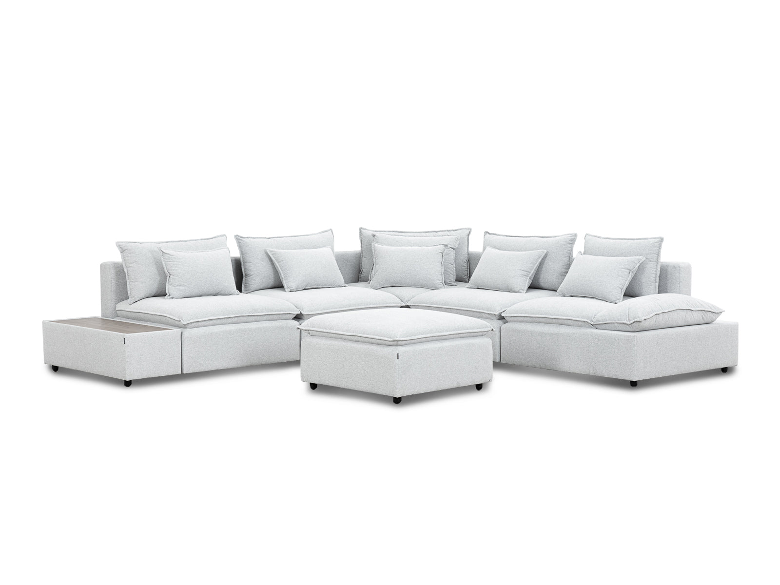 Sala Bella Modular 7P #Color_Gainsboro"T42904"