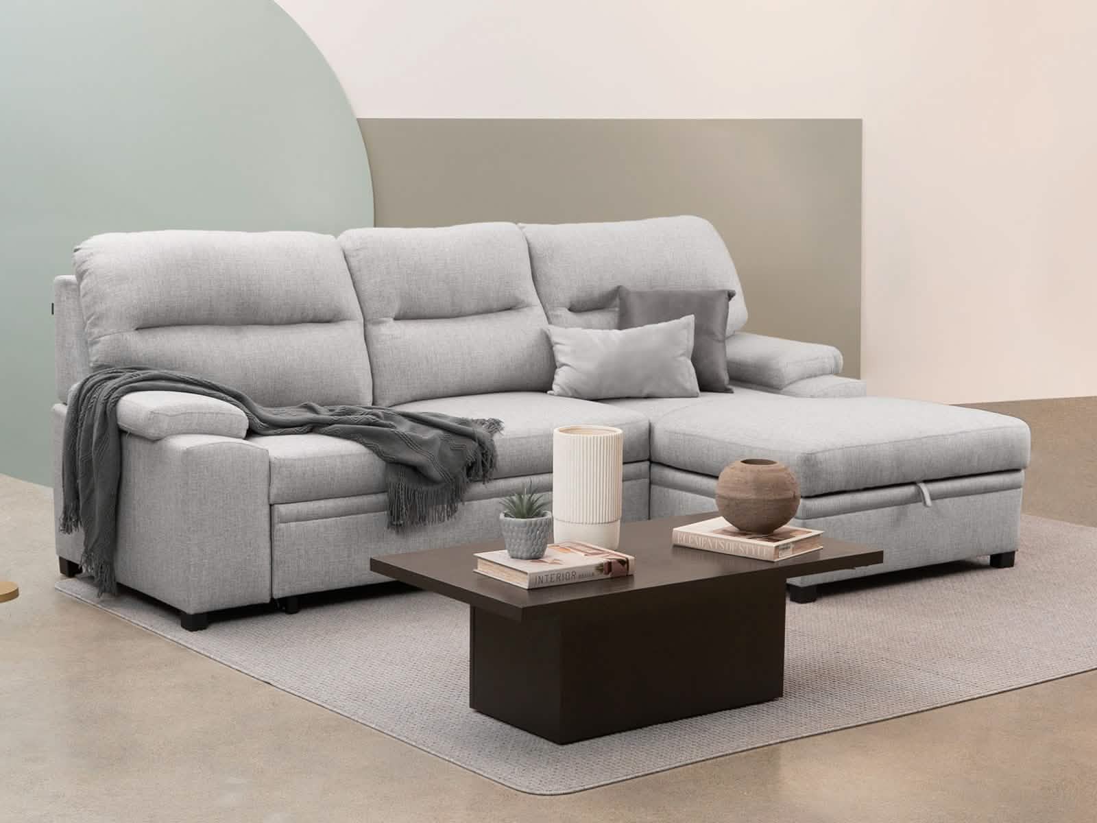 Sala Sofa Cama Cyril