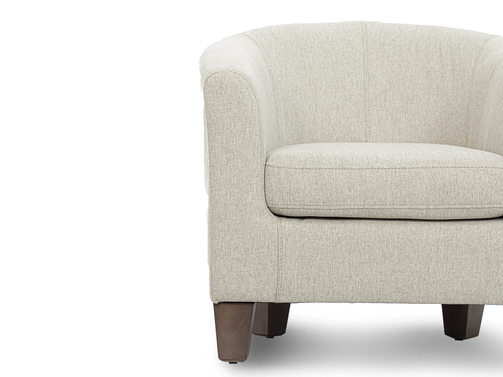 Sillon Auxiliar Melba Cenizo #Color_OldLace"T36110"