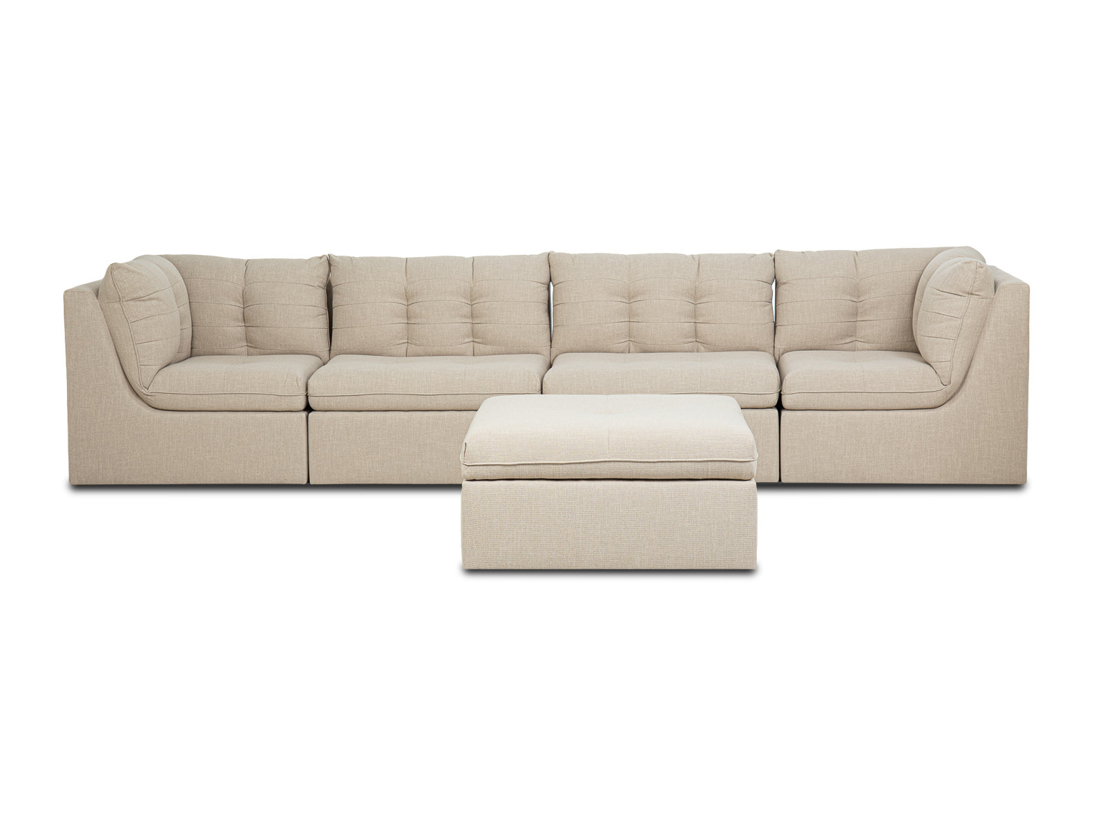 Sala Prisma Modular 5P #Color_Beige"T38702"