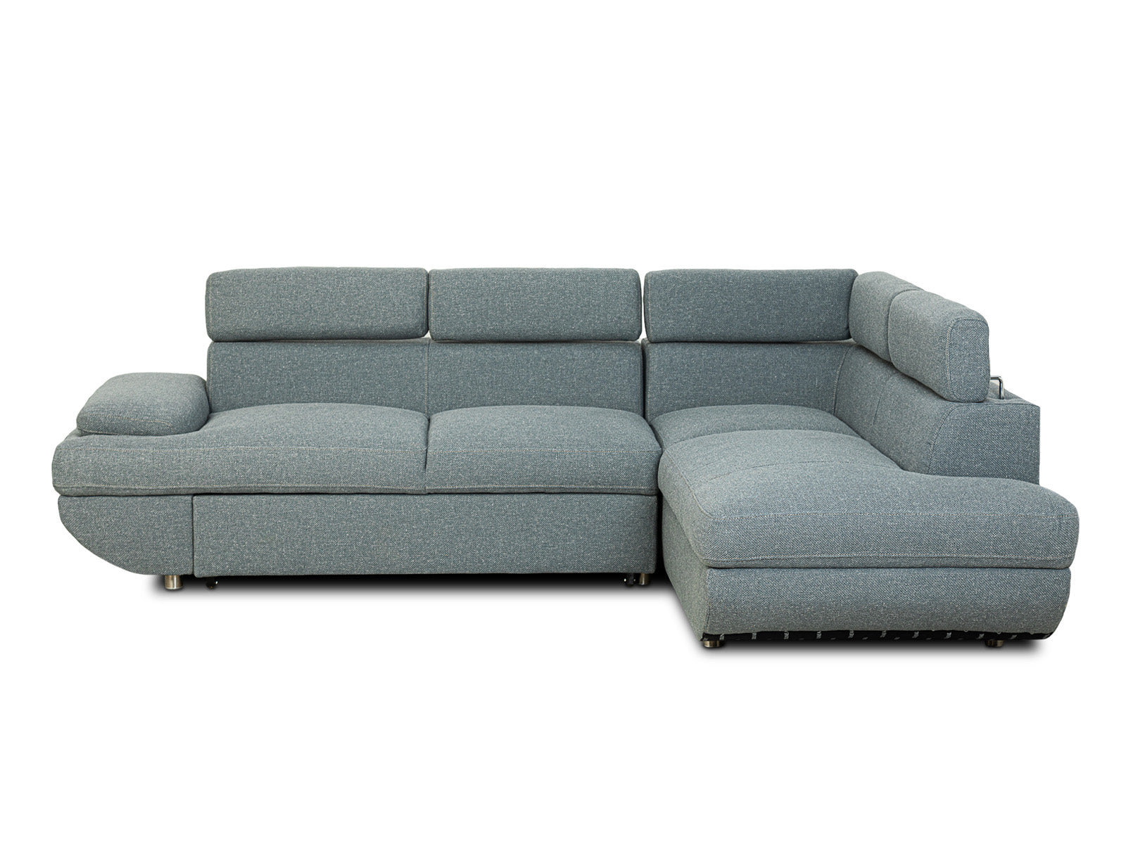 Sala Sofa Cama Versalles #Color_SlateGray"T36510"