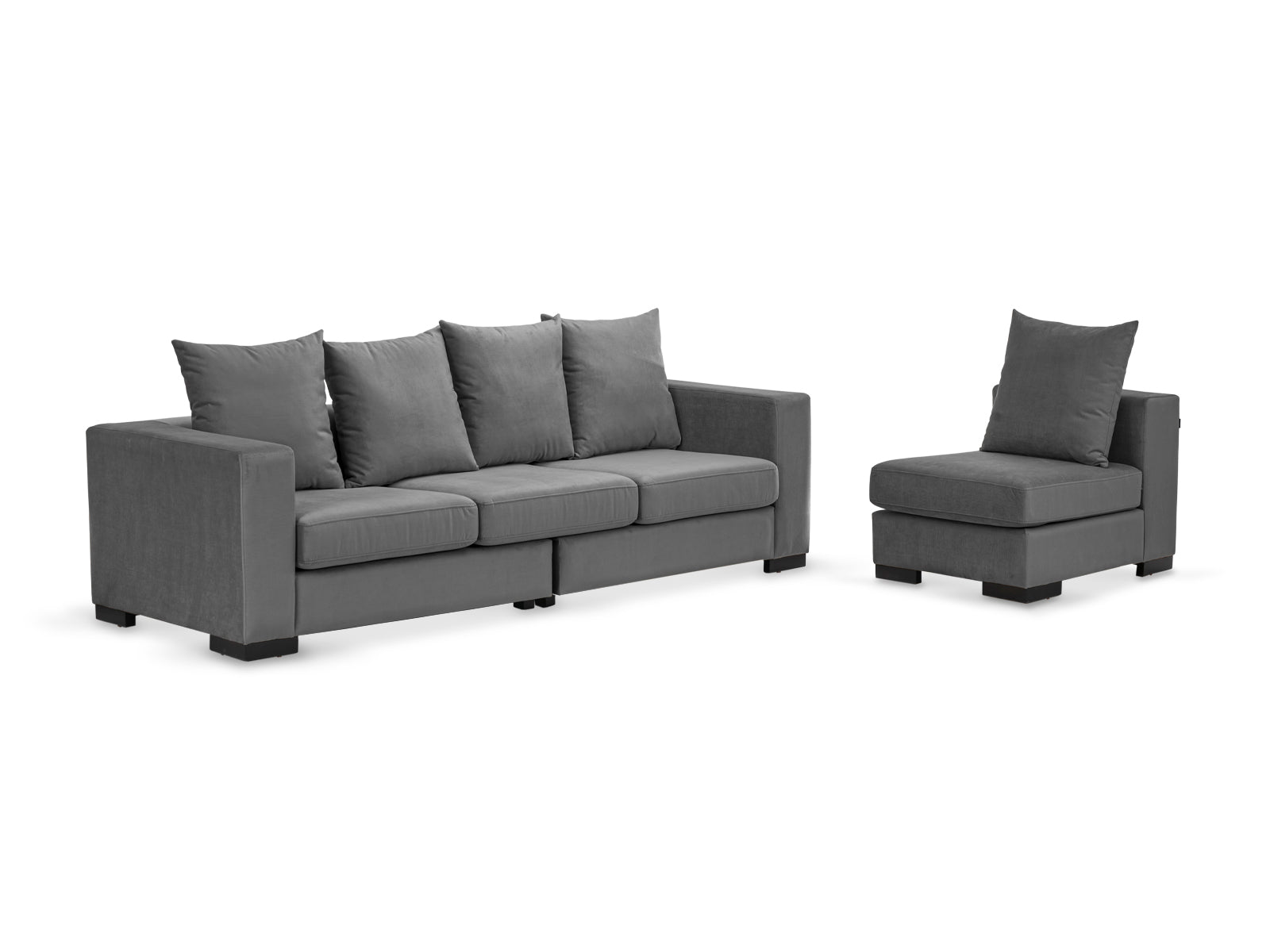 Sala Isabella 2P #Color_Gray"T32909"