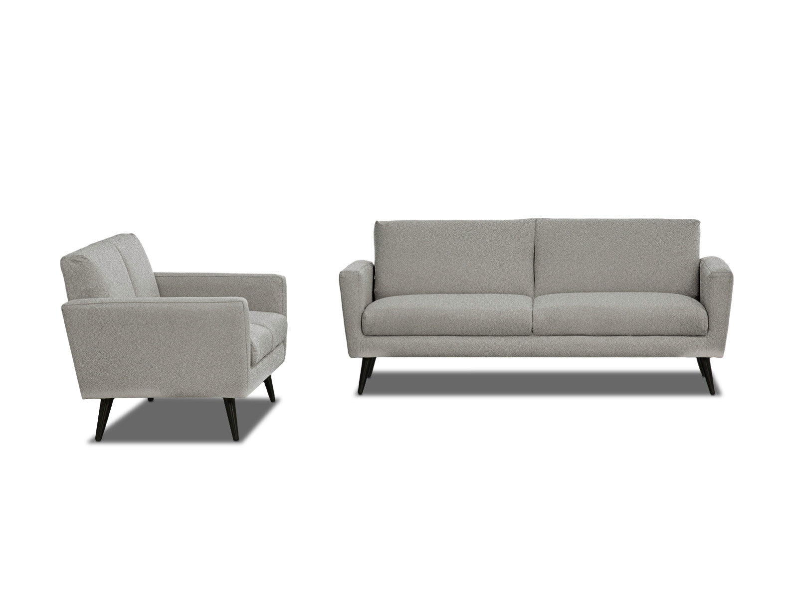 Sala Madison Patas Negras #Color_Silver"T36914"