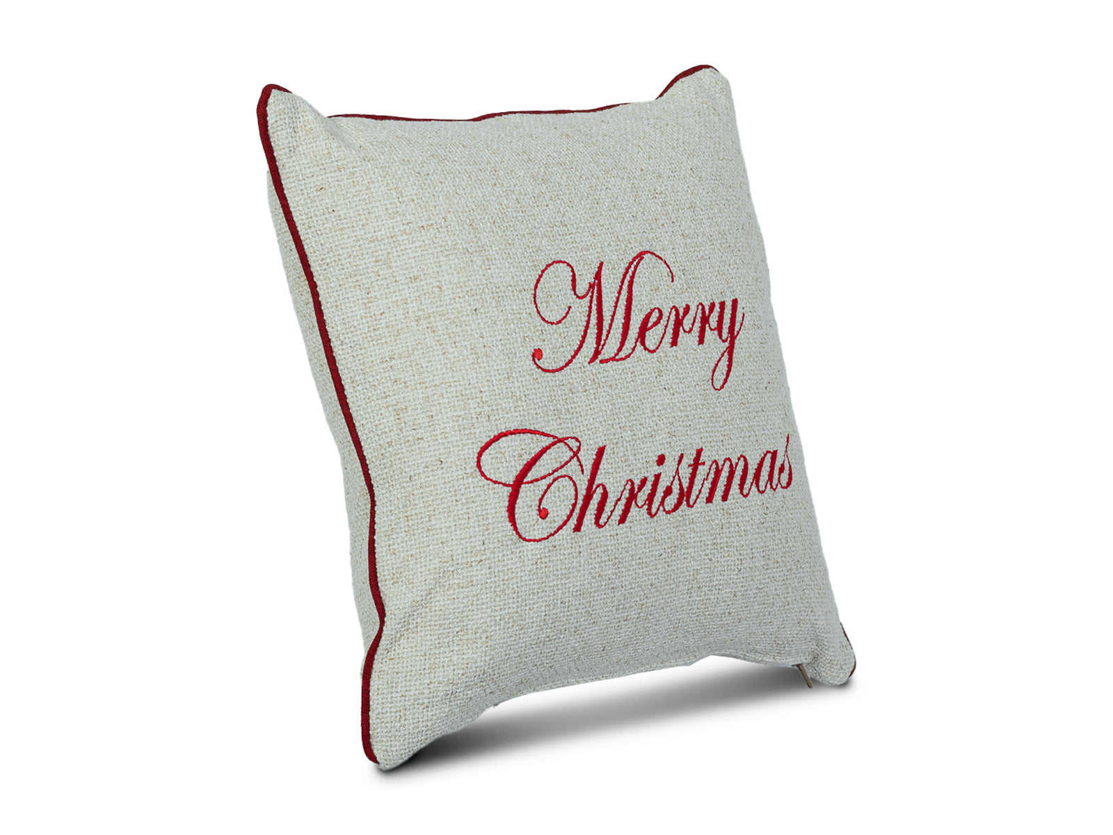 Cojin Merry Christmas Rojo Navidad
