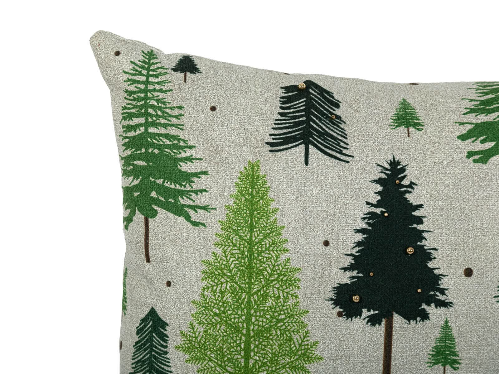 Cojin Arboles Navidad #Color_Gris
