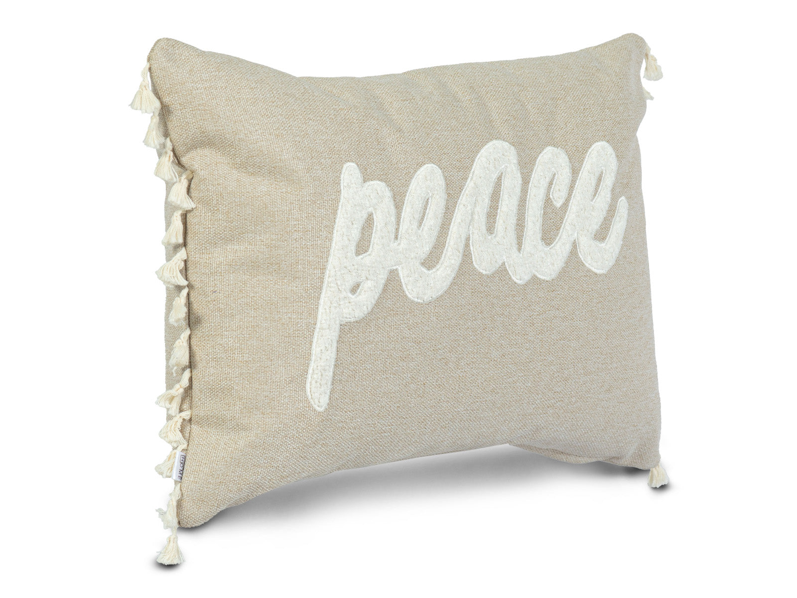 Cojin Beige Peace Navidad