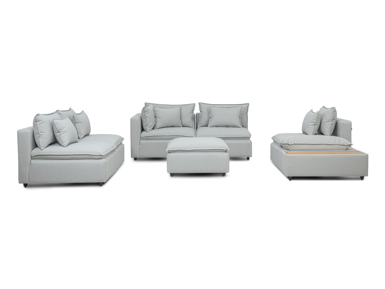 Sala Bella Modular 7P #Color_LightGrey"T36911"