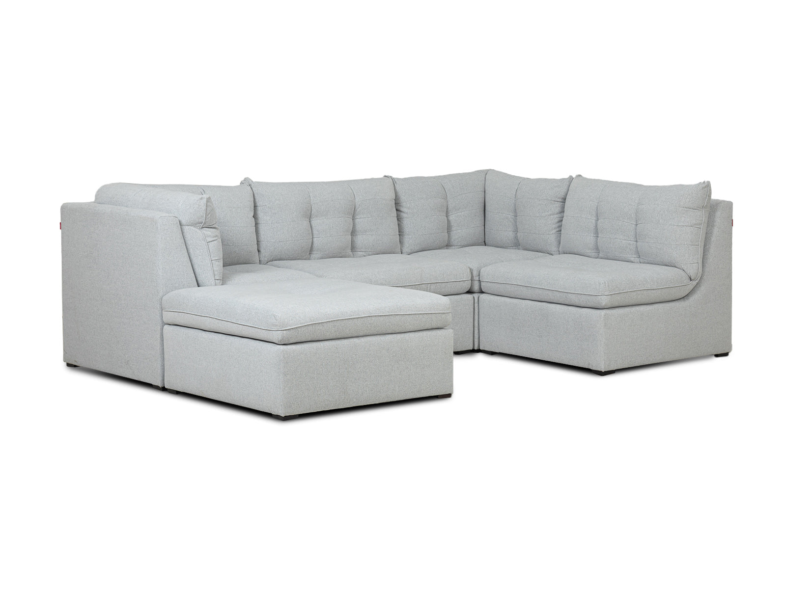 Sala Prisma Modular 5P #Color_Gainsboro"T42904"