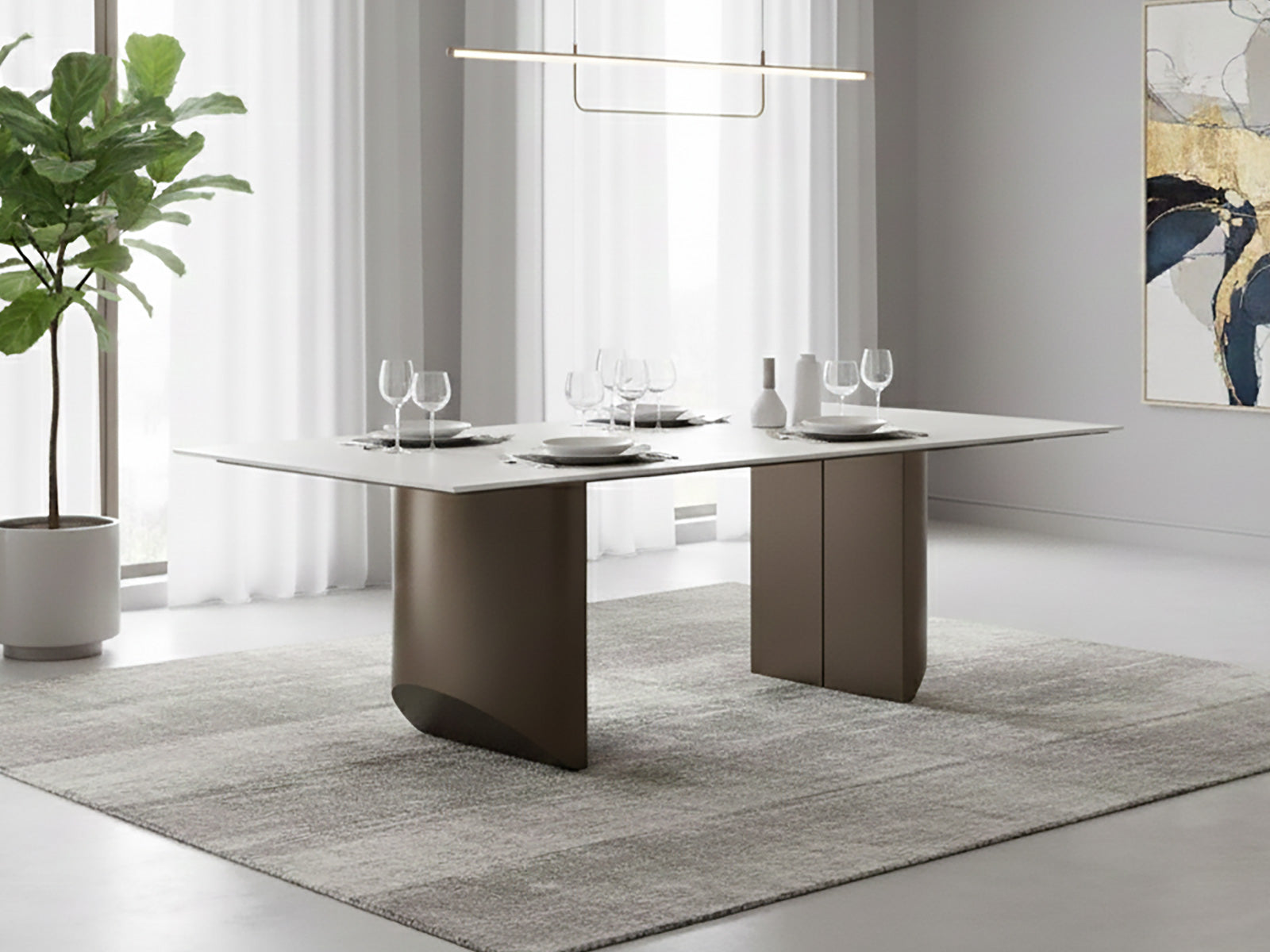 Mesa Comedor Terra C/Silver