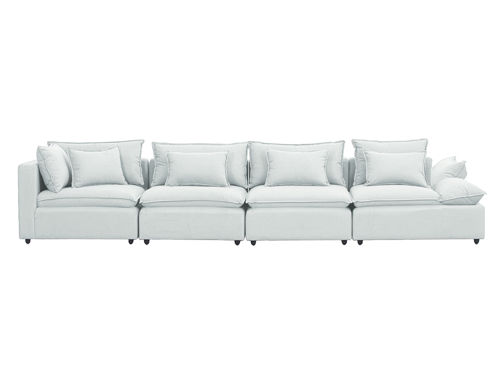 Sala Bella Modular 4P #Color_Gainsboro"T37110"