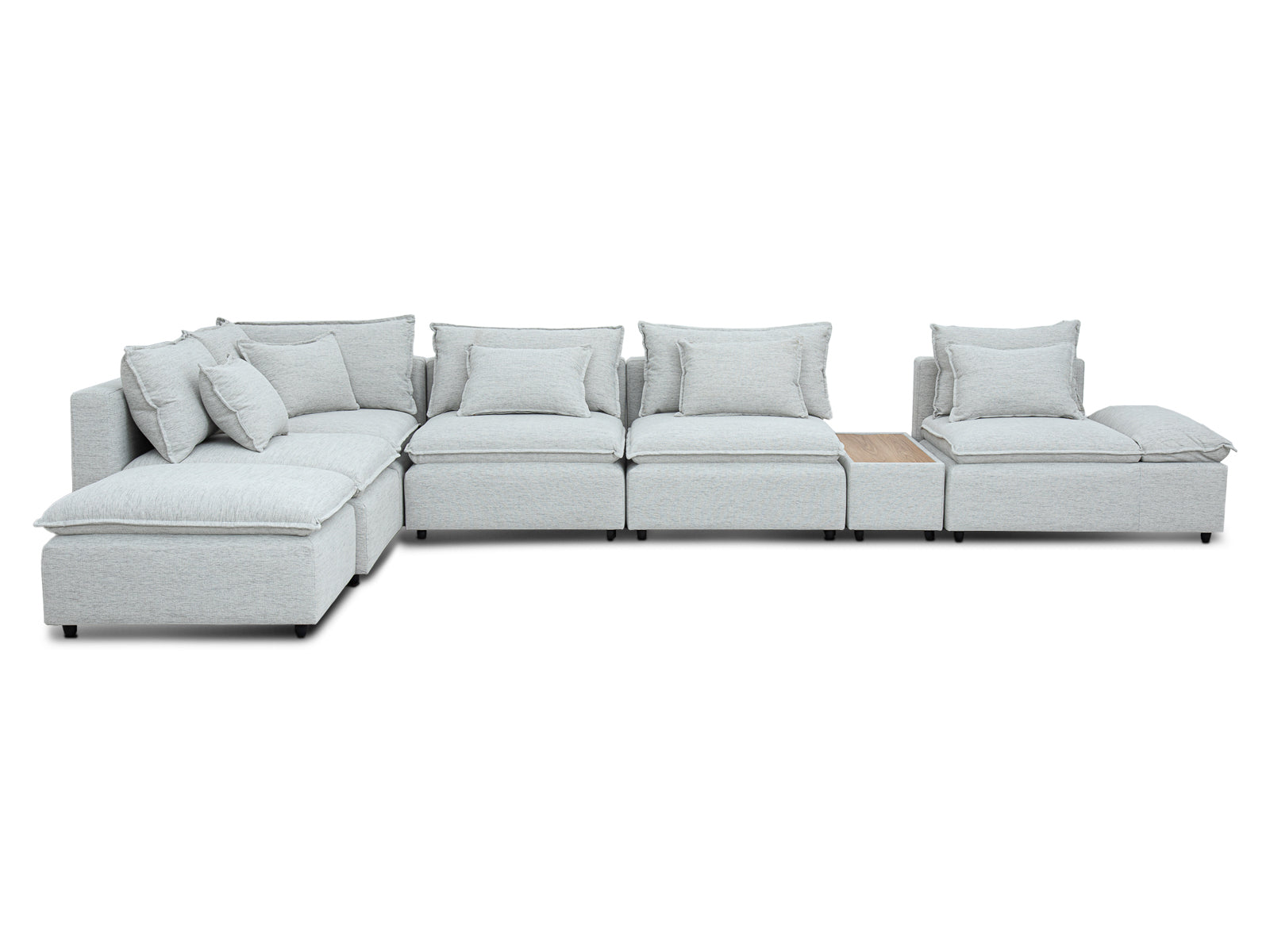 Sala Bella Modular 7P #Color_Gainsboro"T37110"