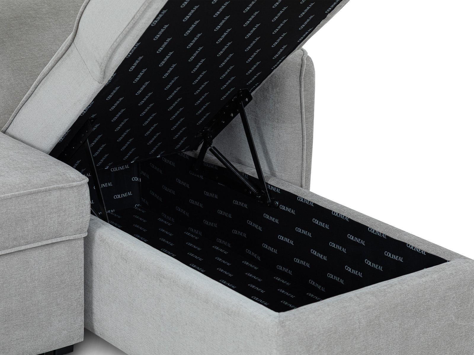 Sala Sofa Cama Charlie New #Color_Silver"T48900"