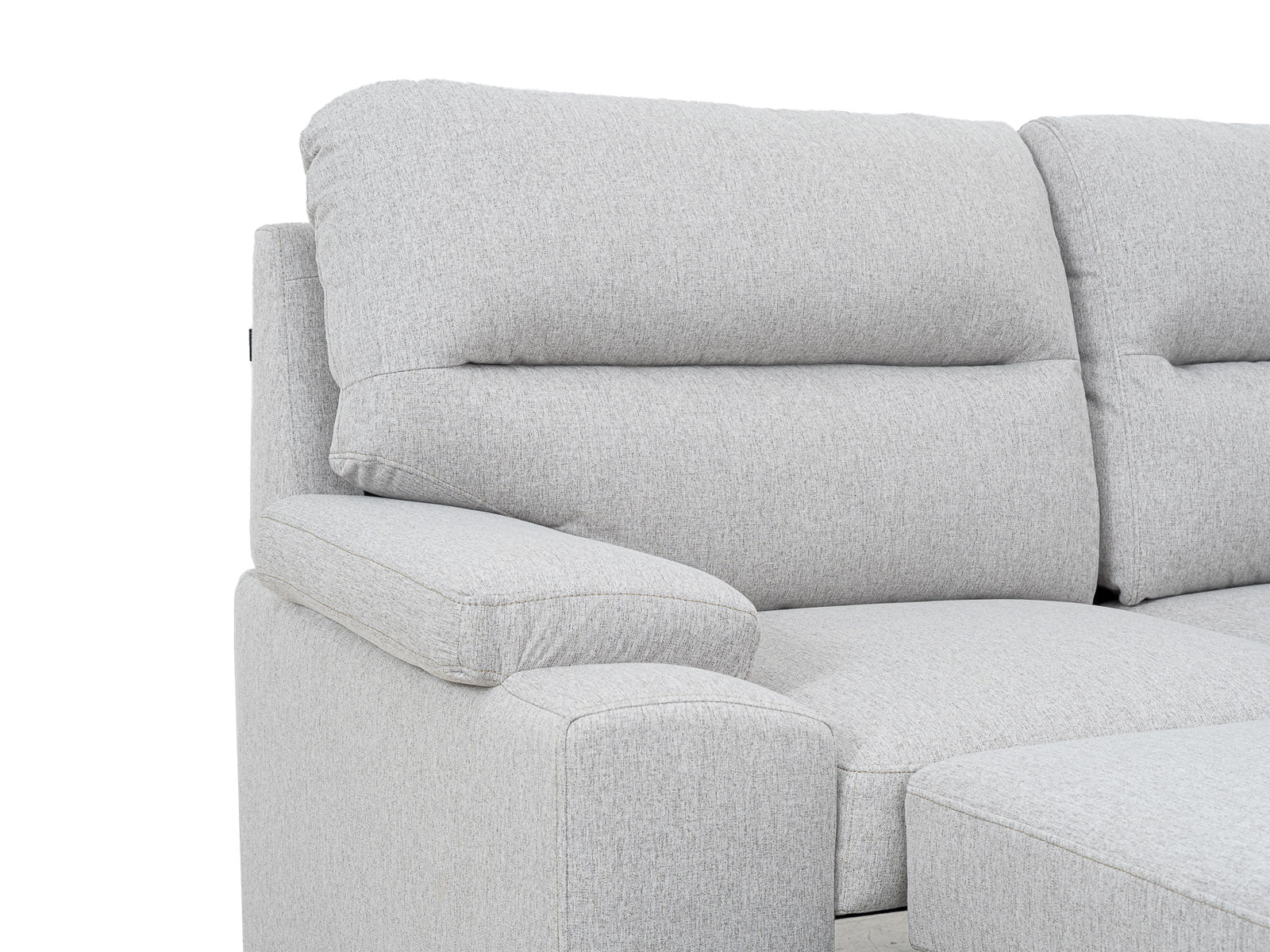 Sala Cyril Sofa Cama C/Negro 2P #Color_Gainsboro"T36913"