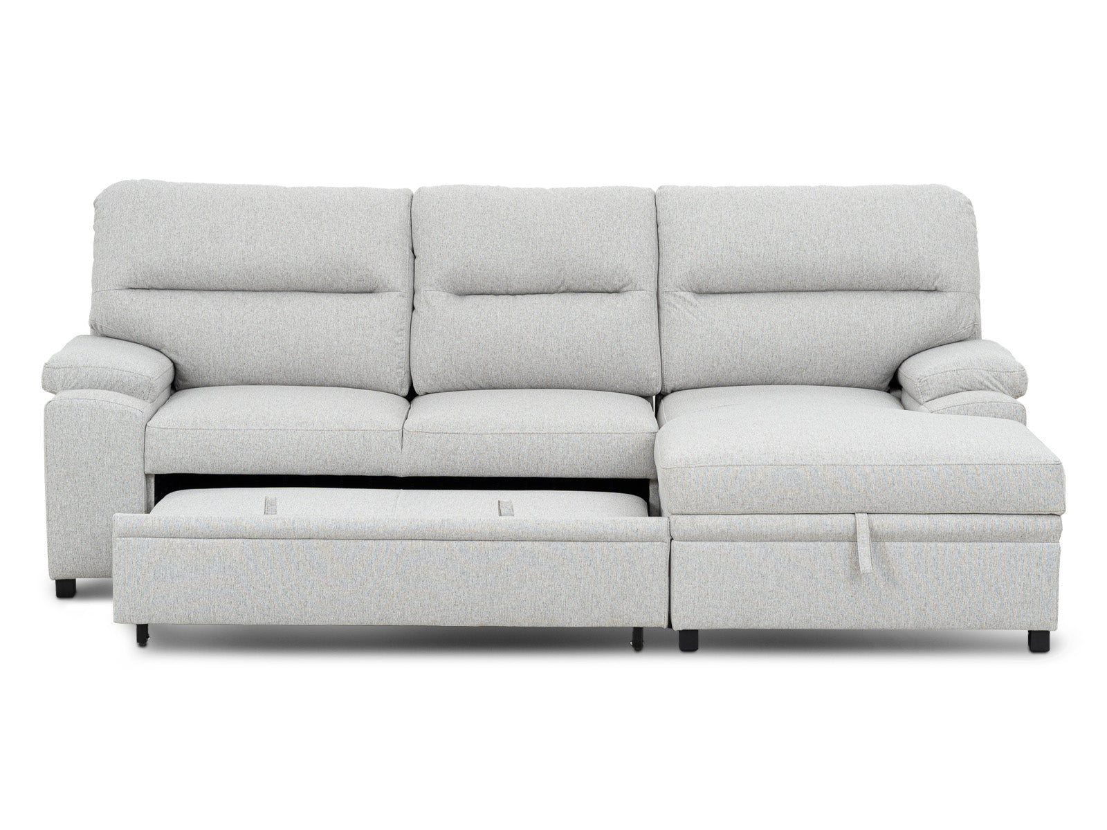 Sala Cyril Sofa Cama C/Negro 2P #Color_Gainsboro"T36913"