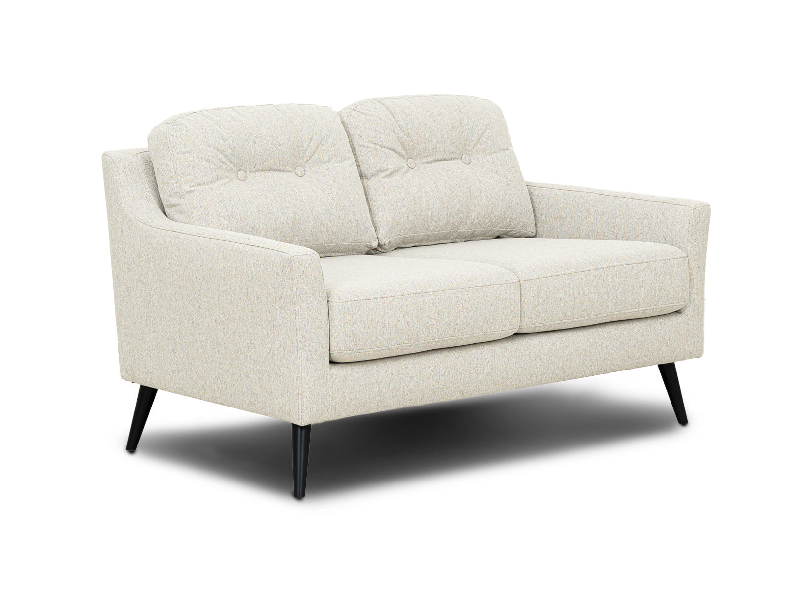 Sala Astrid 3P Matt Black #Color_OldLace"T36113"