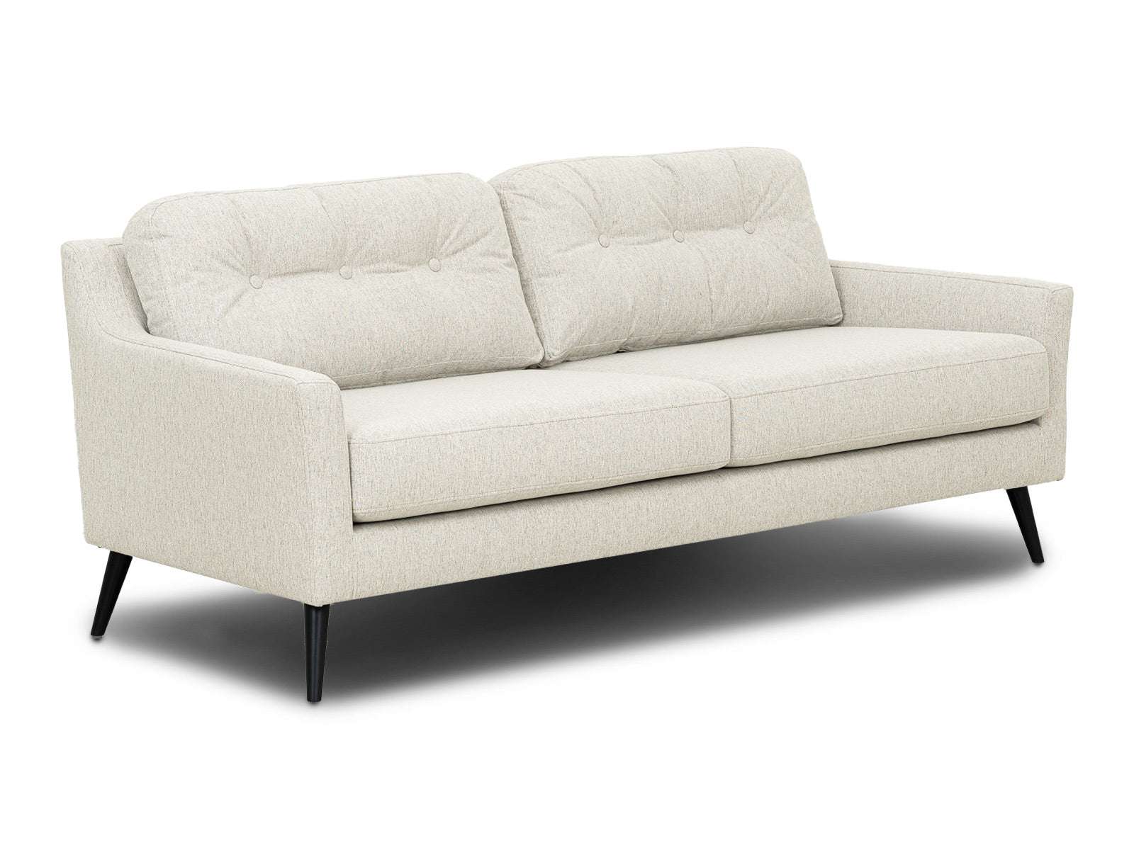 Sala Astrid 3P Matt Black #Color_OldLace"T36113"