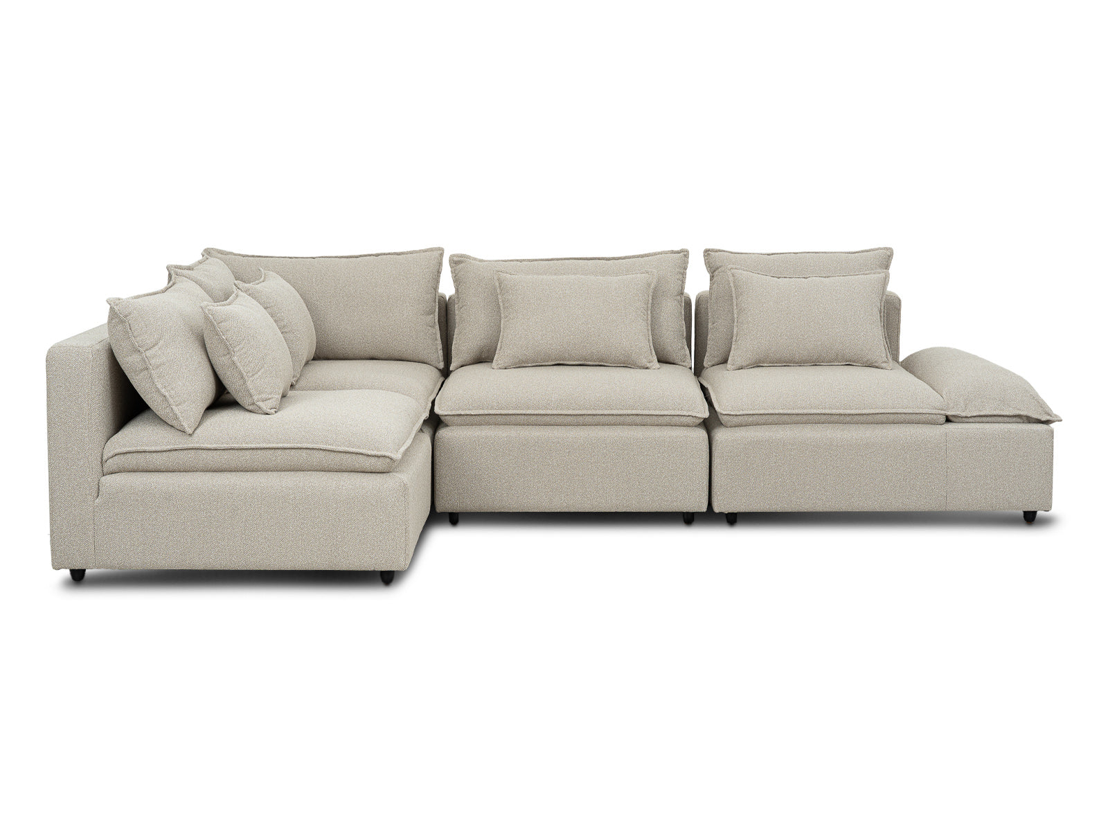 Sala Bella Modular 4P #Color_BurlyWood"T48701"