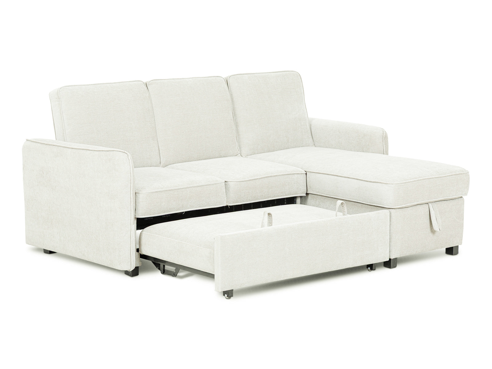 Sala Modular Sofa Cama Charlie #Color_Snow"T454104"