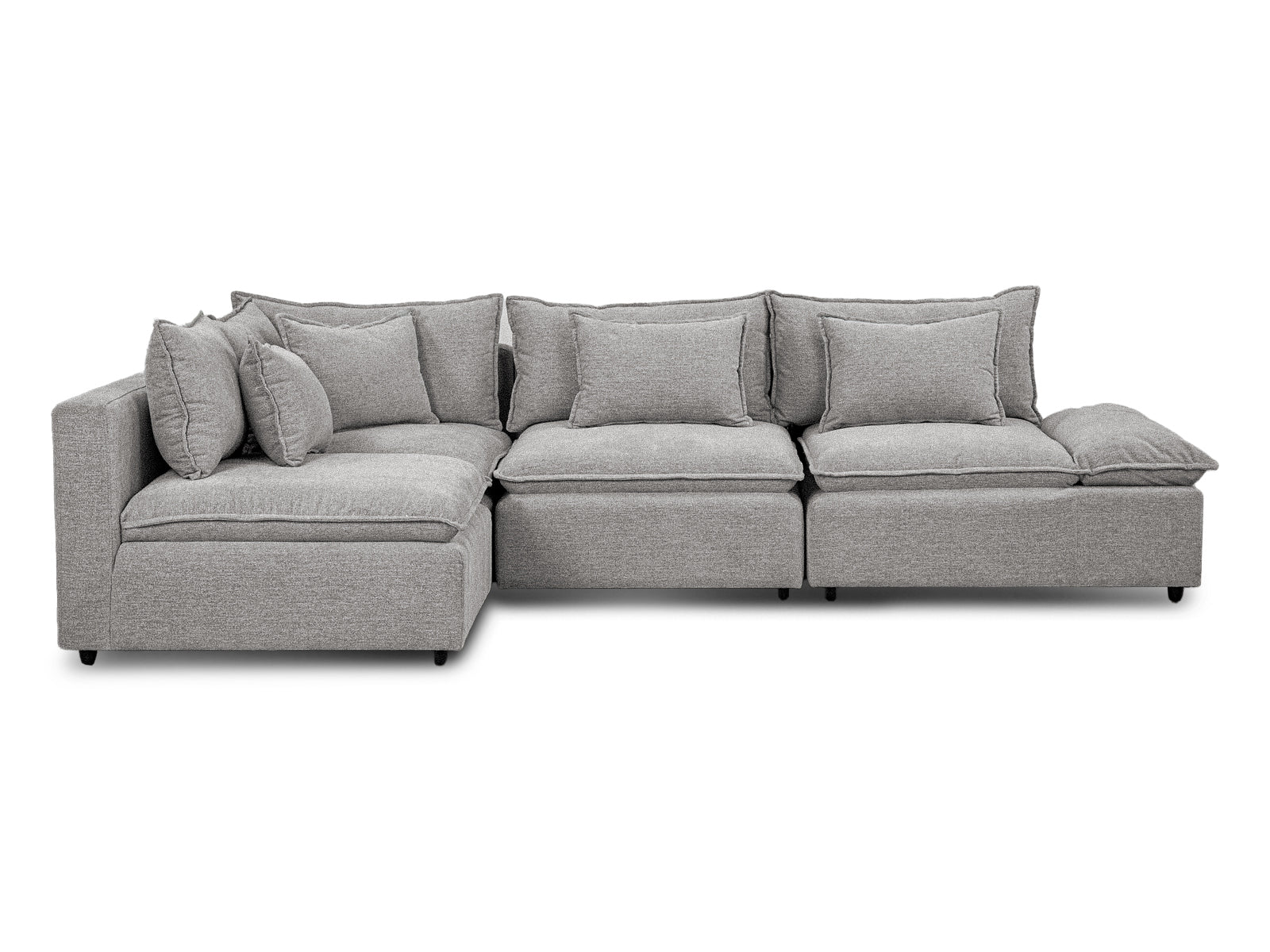 Sala Bella Modular 4P #Color_Silver"T36914"