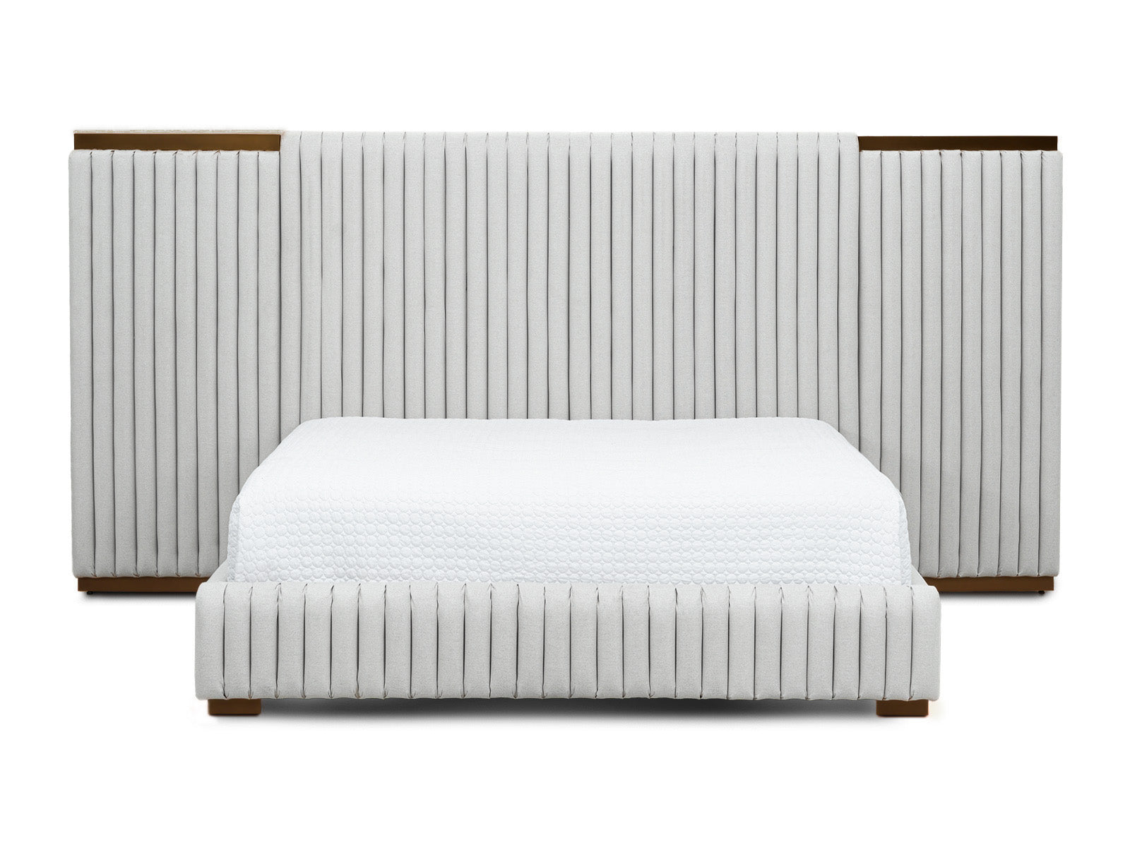 Cama Kioto Paneles Laterales #Color_Gainsboro"T48901"