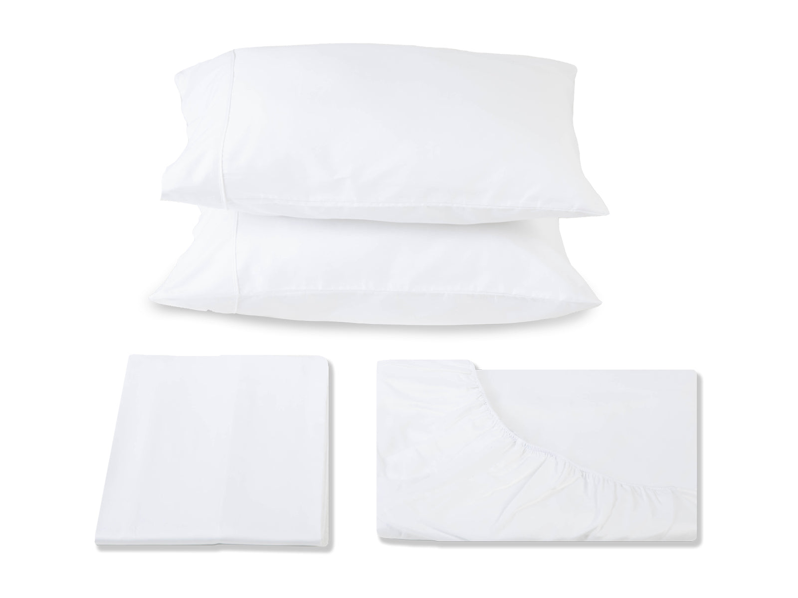 Sabana Algodon 200 Hilos Lennox #Color_Snow