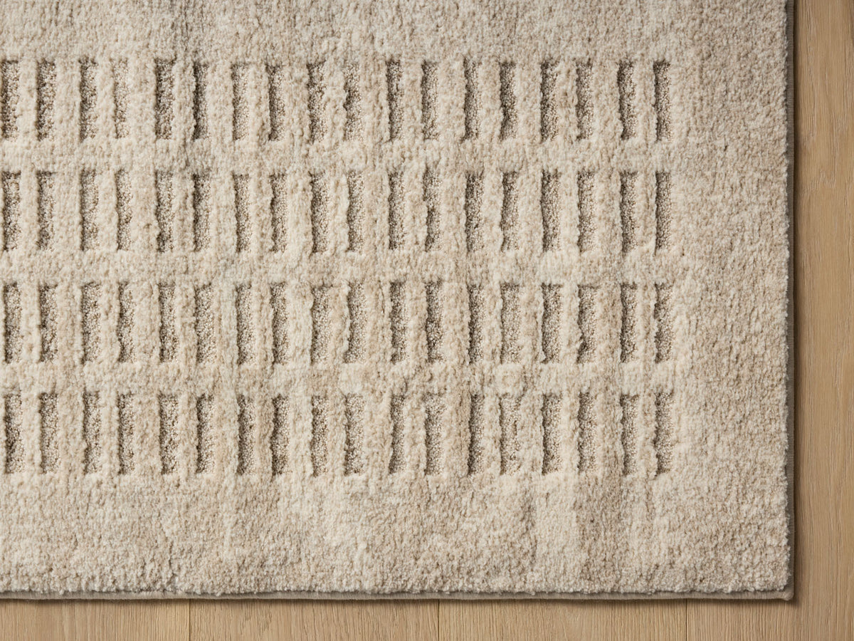 Alfombra Mot Beige Texturizada