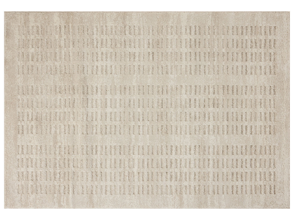 Alfombra Mot Beige Texturizada