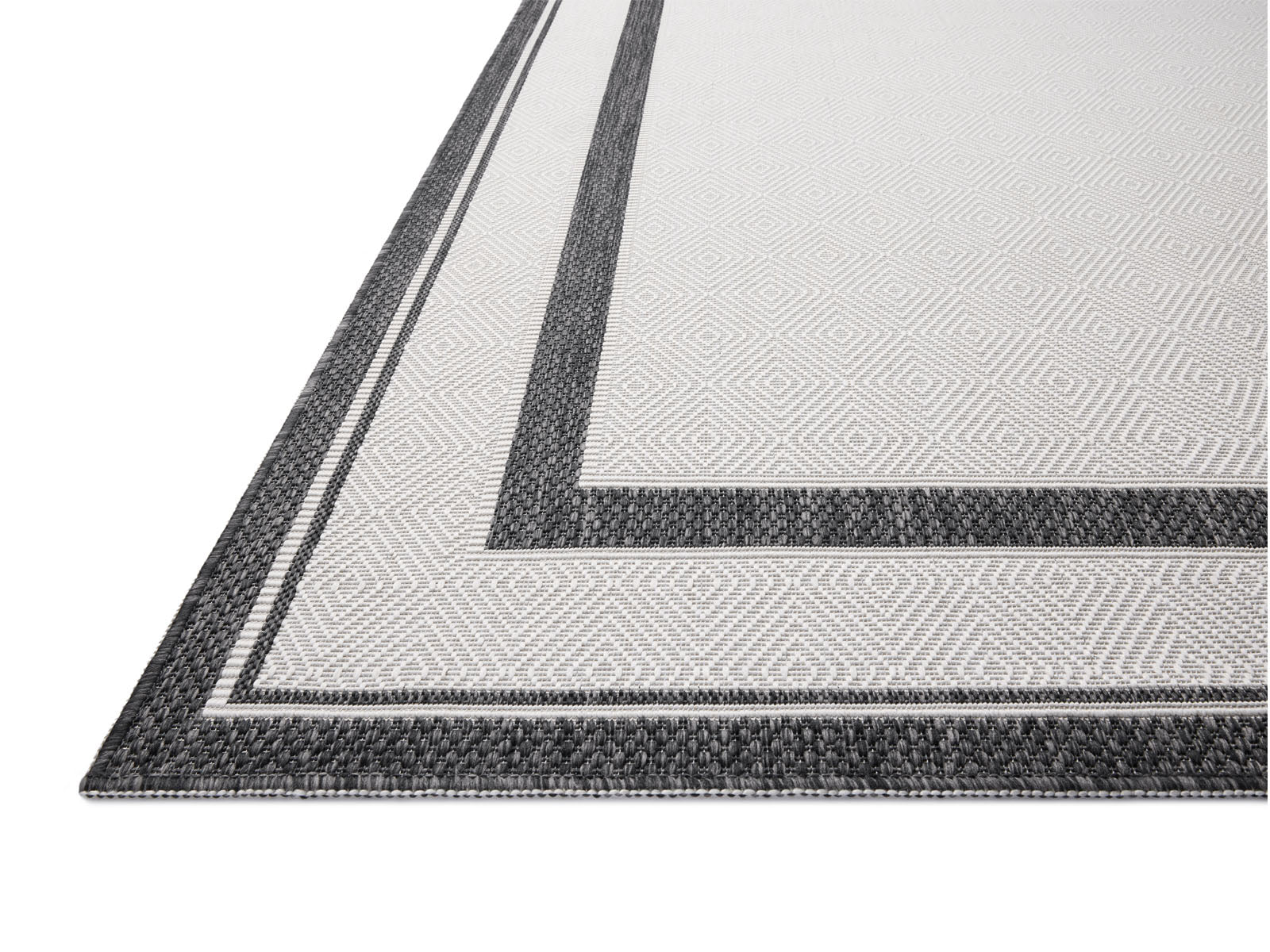 Alfombra Reversible C/Blanco y Negro