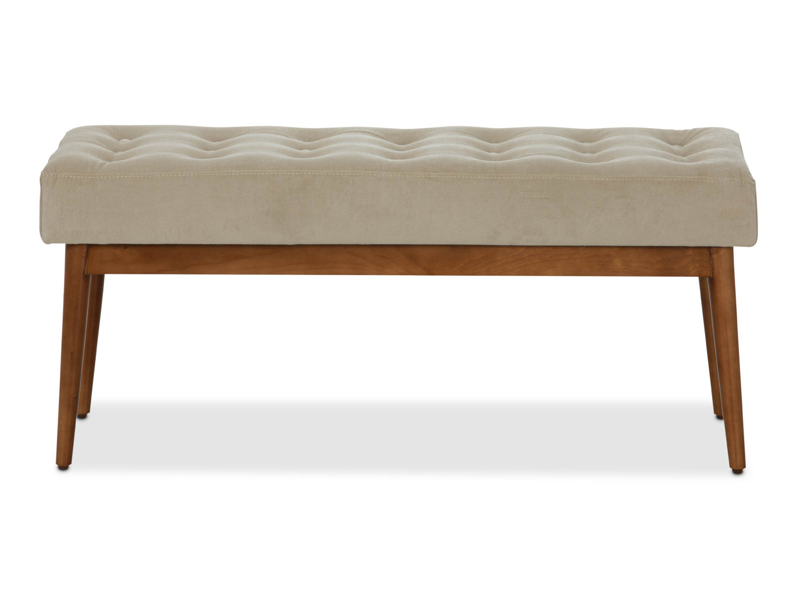 Banco Pie Cama Alabama Miel #Color_Beige"T37111"