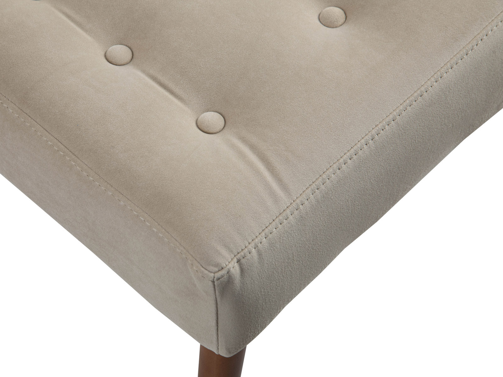 Banco Pie Cama Alabama Miel #Color_Beige"T37111"