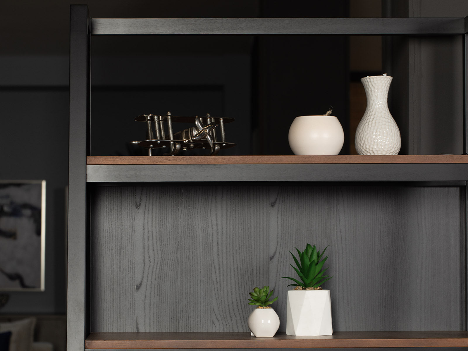 Vitrina Calabria C/Honey Wash & Negro