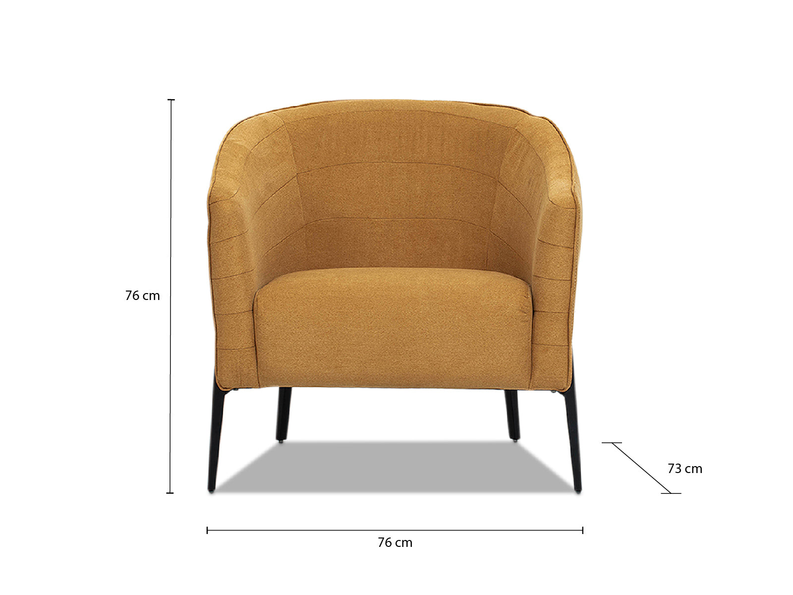 Sillon auxiliar DonutSillon Aux Donut #Color_Goldenrod"T32200"