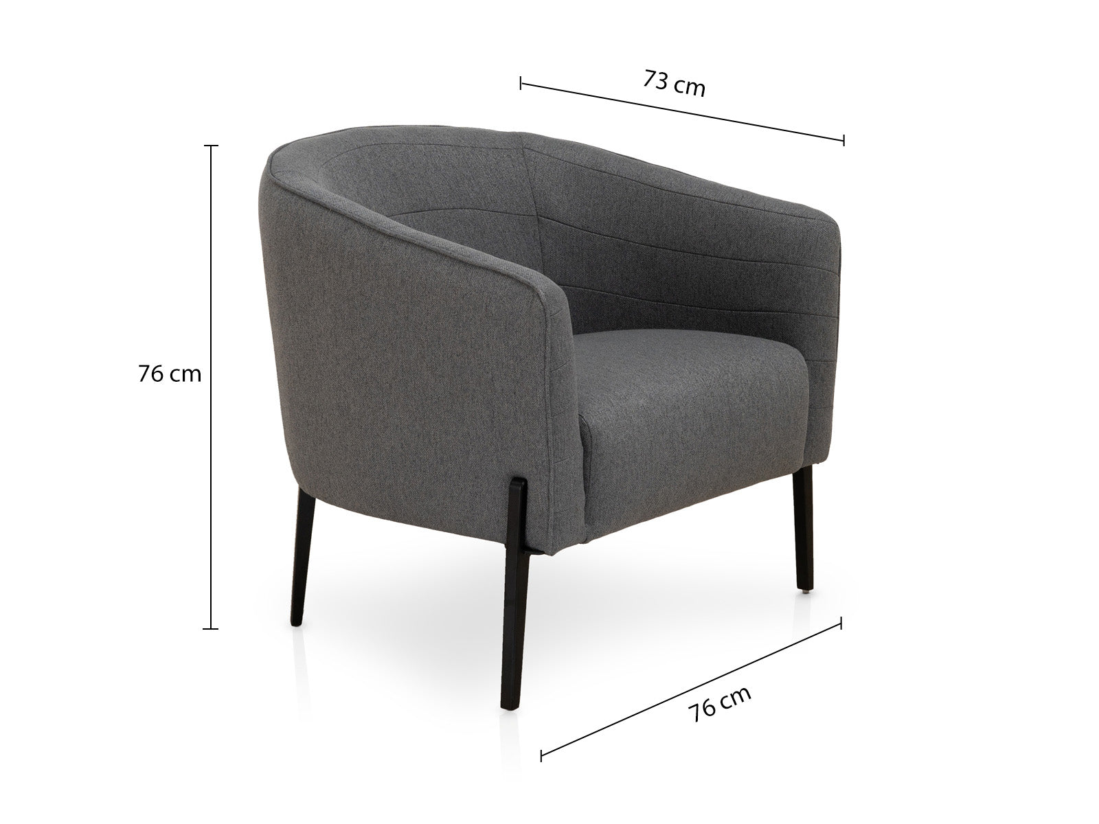 Sillon Aux Donut #Color_DimGray"T36908"